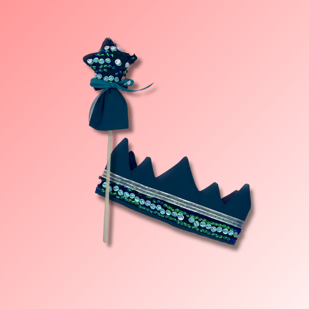 Wand and Crown Set