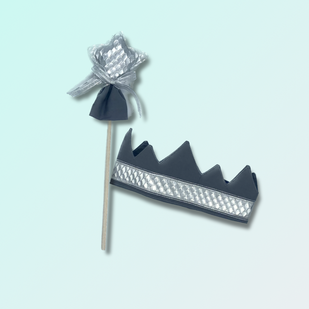 Wand and Crown Set